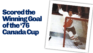 Darry Sittler's wins the Canada Cup.