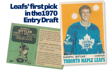 Darry Sittler's Rookie Card